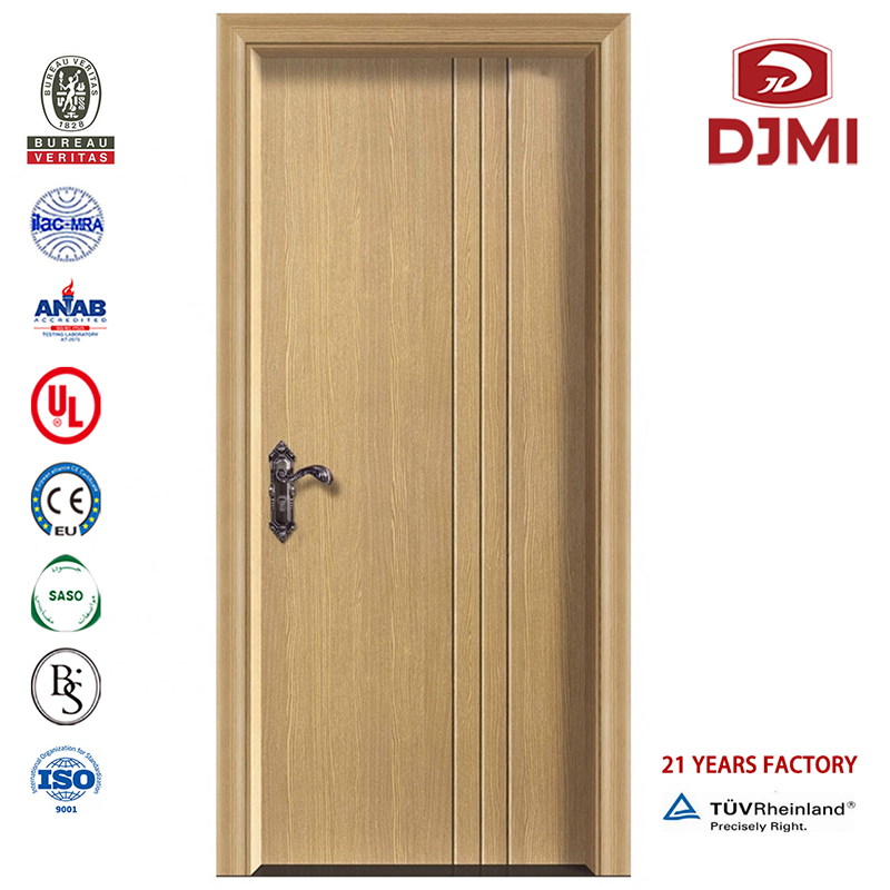 Indywidualne aluminiowe wejście Drewniane wewnętrzne drewniane drzwi ze szkłem Nowe ustawienia Drzwi do pokoju szpitalnego Wodoodporne drewniane drzwi Chińskie fabryczne wzory laminatów Panel z litego drewna Drewniane drzwi wpuszczane