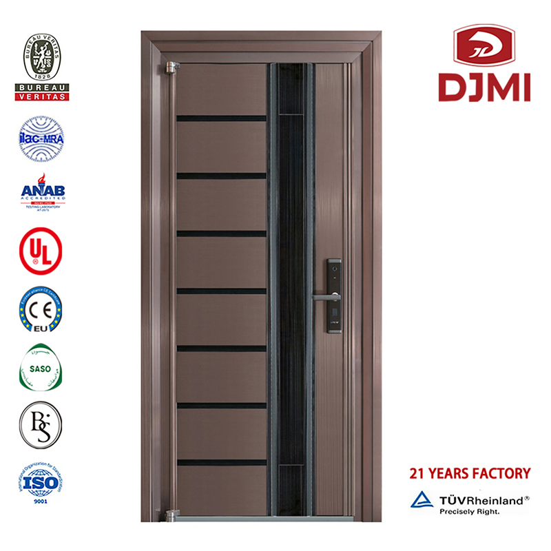 Nowe ustawienia Wood Isreal Turk Quality Bullet Exterior Aluminium Steel Mian Urhakr Proof High Security Authour China Factory Luksusowy Przedział włoski Steel Doors High Security European Style Armoured Door