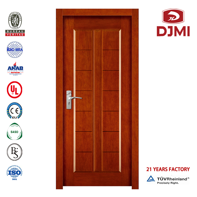 Nowe Ustawienia Drzwi opancerzone Louver Main Solid Wood Armored Door Chiński Fabryka Opatrunek Wejścia do farby Indie Teak Solid Wood Luksusowy Villa Entrance Drzwi Wysokiej jakości Opancerzone Mdf Frosted Doors Villa Solid Wood Pancered Door