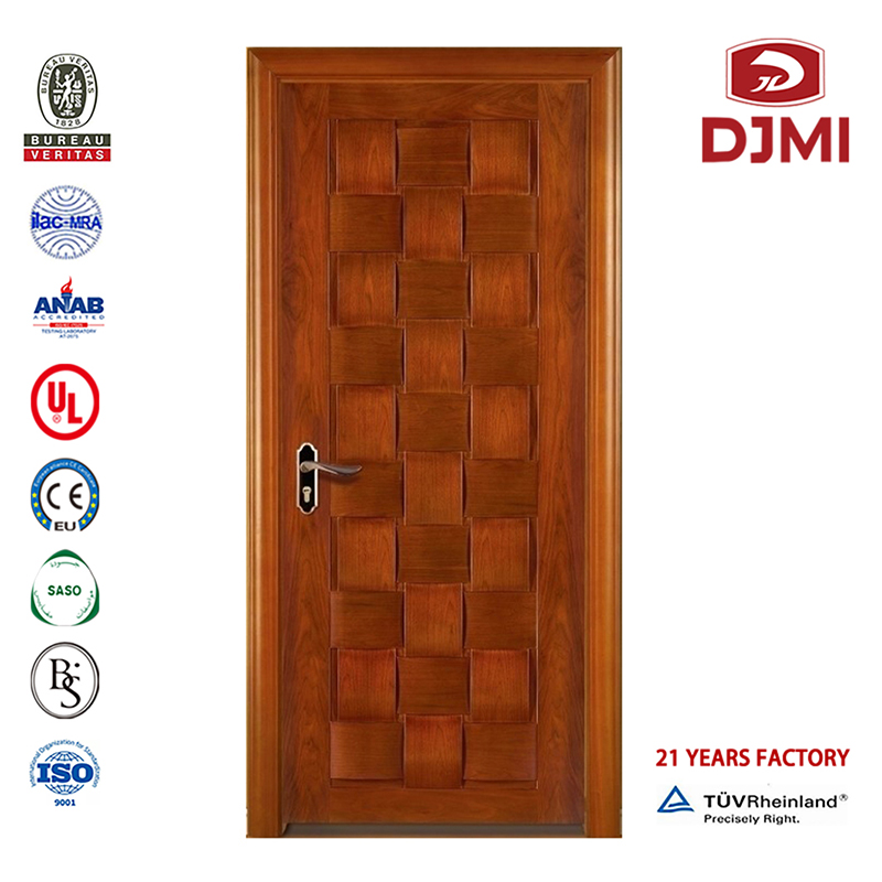 Chińskie Factory Style Armoured Solid Wooden Pivot Doors Turcja Uzbrojone Drzwi Wysokiej jakości Turcja Uzbrojenie Zewnętrzne Wejście Modern Design Armored Front Door Cheap House Doors with Armoured Glass Prettywood Home Main Door Solid Wood Gate Design