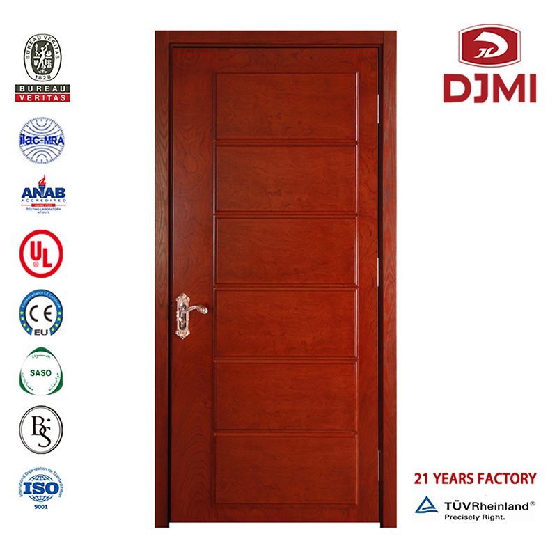 Własne drewniane pancerze z fornir Teak Design Exterior Solid Wood Armored Door New Settings Security Armoured Solid Wood Doors