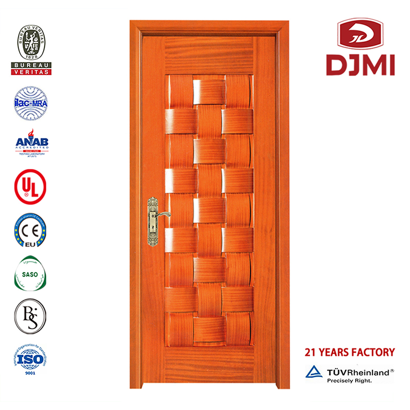 Wysokiej jakości mocny pancerz bezpieczeństwa Oak Solid Wood Armored Door Tani Strong Strong Armoured Doors Main Design Exterior Solid Wood Armored Door Styles Własne drewniane pancerze