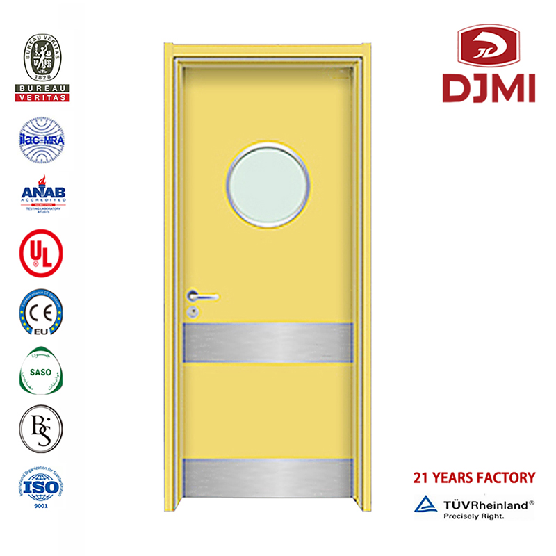 China Factory Hospital Wood Panel wstawia European Design High Quality Mdf Price Aluminium Bathroom Doors Contemporay Hospital Door Cheap sypialnia aluminiowe Swing Door Italian Style