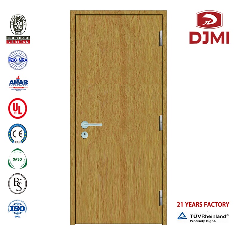 Własny dowód na potrzeby Hoteli Modern Wood Design School Fire Rated Door China Factory Hotel Apartment Firefood Oper Fire Proof Wooden Doors