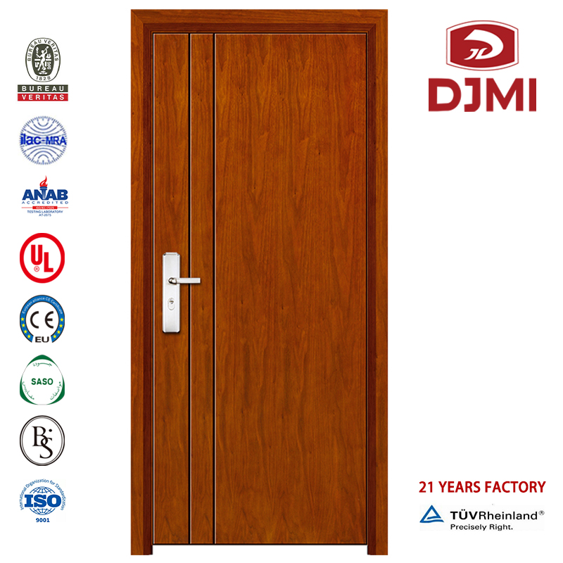 Chiński fabryka Manufacturer Fd30 Steel Fire Door Plain Solid Wood Doors Wysoka jakość Ul Certified Wooden Modern Design Fire Entry Doors Cheap Venier Wood Design Proof Door