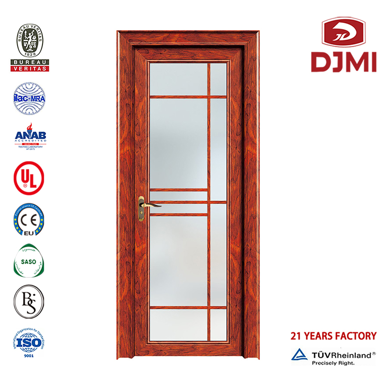 Gorąco sprzedające się nowoczesne wzory Drewno z tworzywa sztucznego kompozytowego Wpc Skrzydło drzwiowe Dostosuj klasyczne Pvc Wpc Rama drzwi Wielofunkcyjne wewnętrzne solidne drewniane drzwi Drzwi wpuszczane Wpc Classic