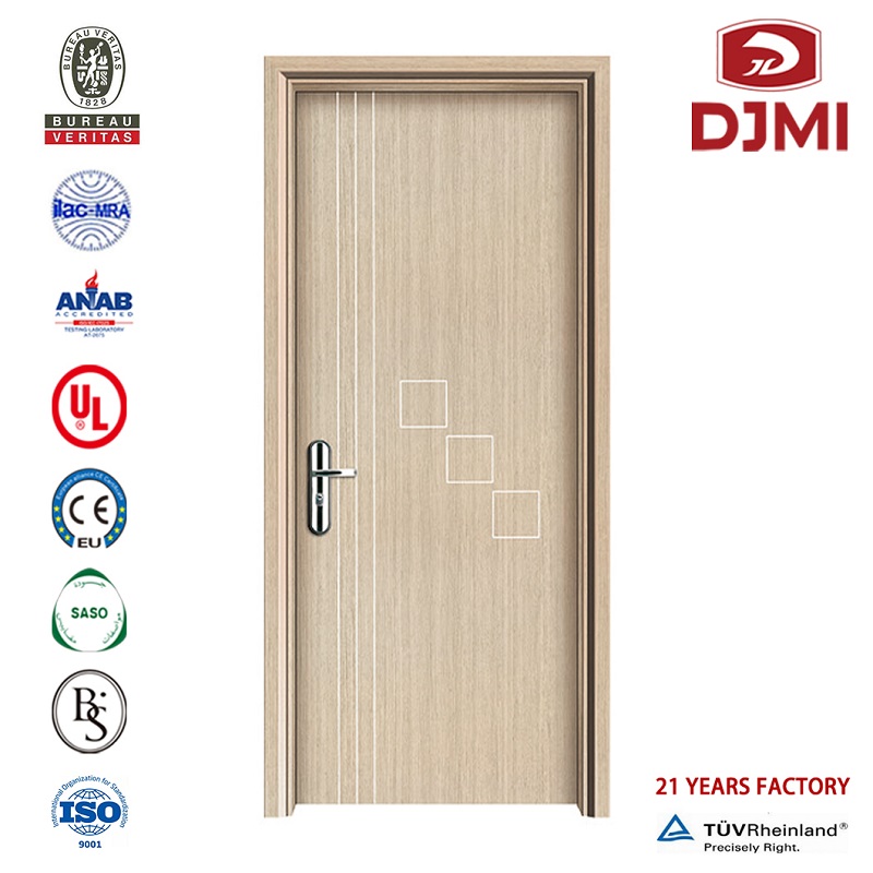 Nowe ustawienia wewnętrzne Położenie Melamine Laminowane Solid Wood Door Hotel Doors China Factory Plain sypialnia Solid Melamine Wood Door Design High Quality Fancy Wood Doors